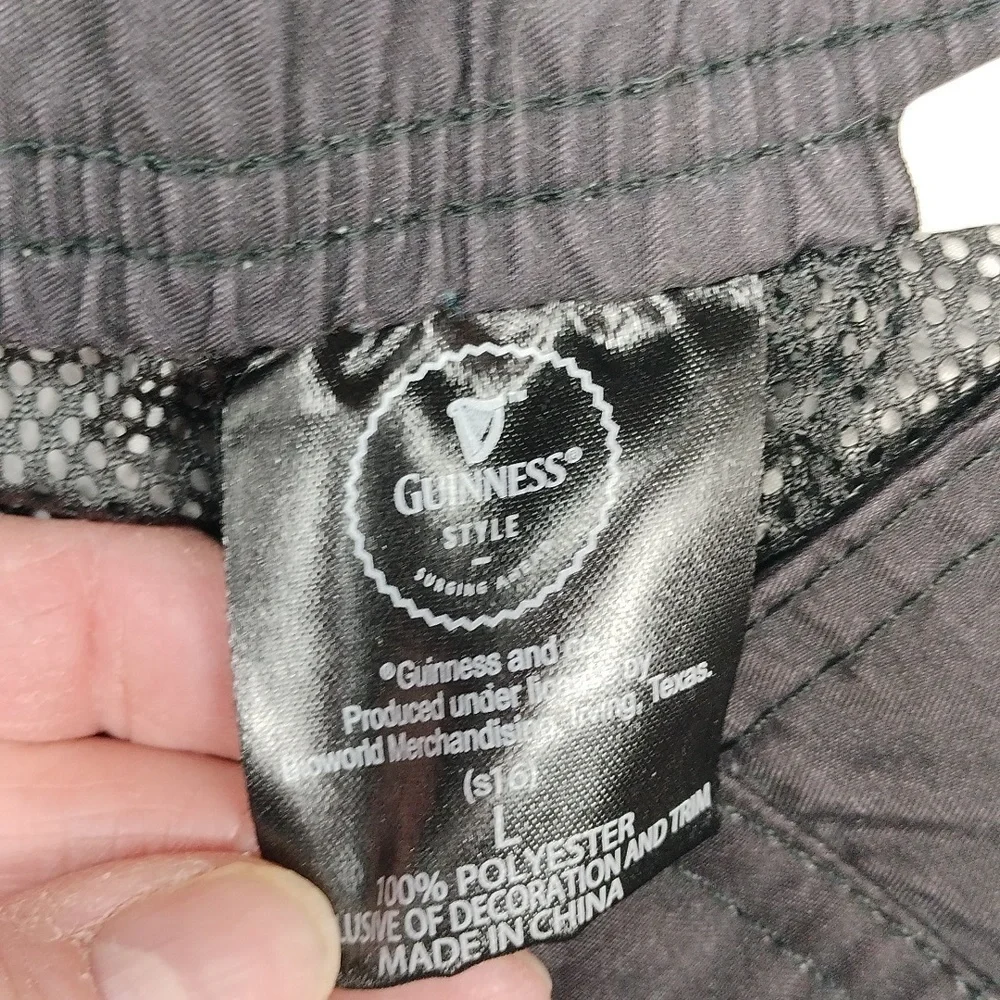 Guinness men's swim trunks size large